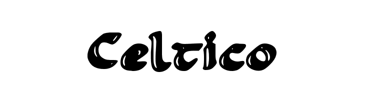 Celtico  フリーフォントのダウンロード