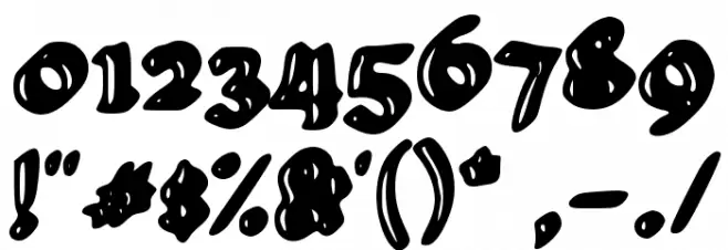 Celtico Font OTHER CHARS