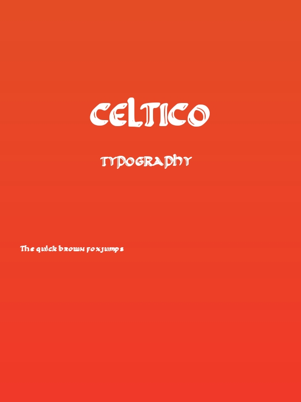 Celtico Poster