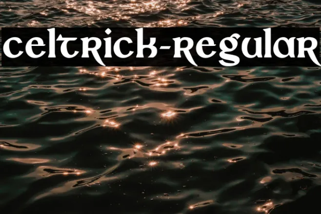 Celtrick-Regular Example 3