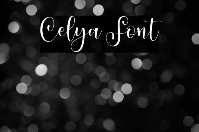 Celya Font examples