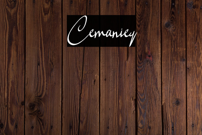 Cemaniey Example 3