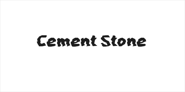 Cement Stone Logo