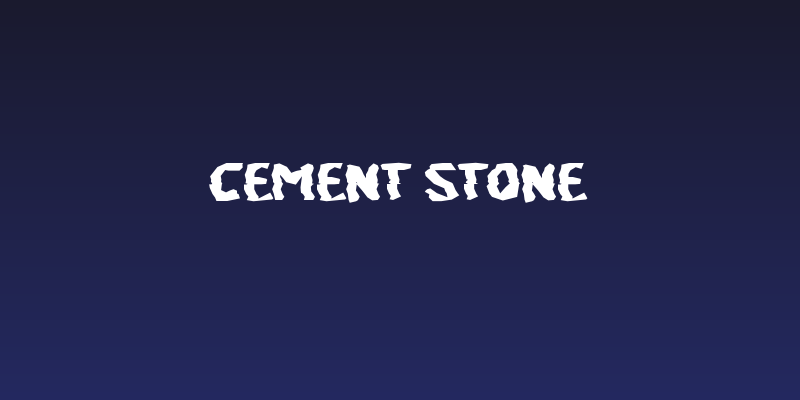 Cement Stone Social Header