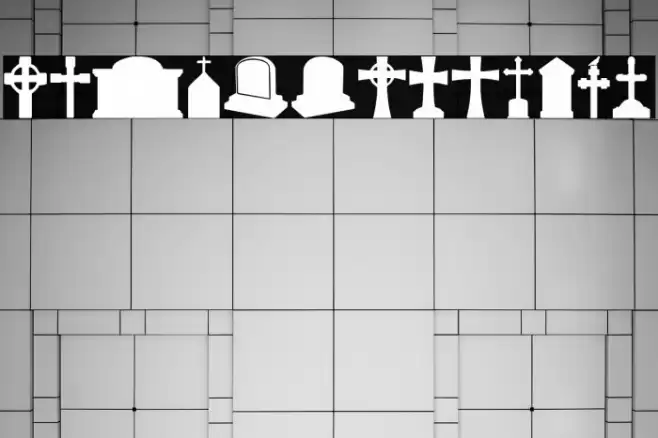 Cemetery Icons Font examples