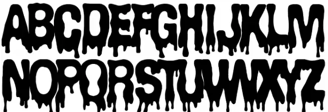 Cemetery Picnic 字体 小写