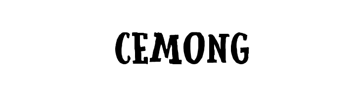 Cemong फ़ॉन्ट