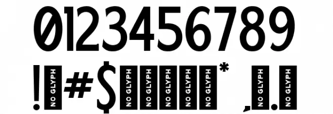 Cemoro Font OTHER CHARS