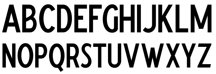 Cemoro Font LOWERCASE