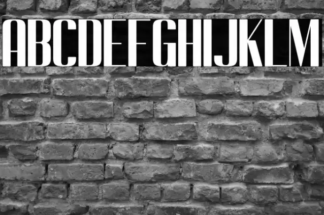 Cempe west Font examples