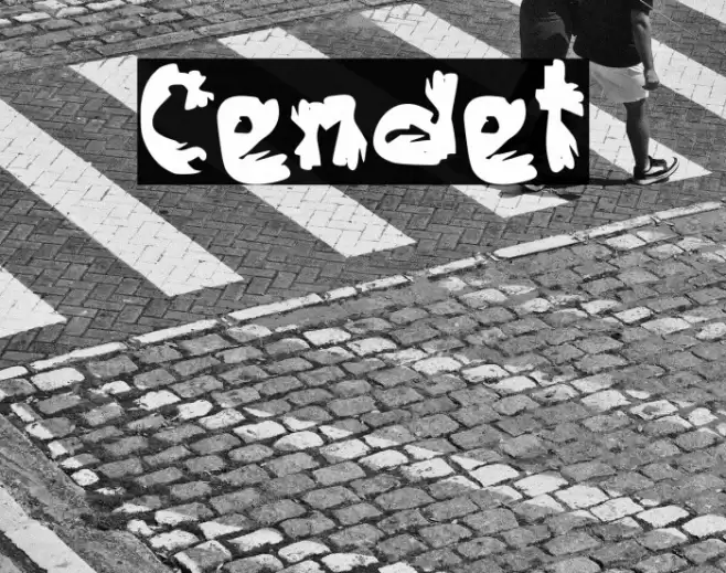 Cendet Font examples