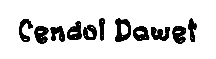 Cendol Dawet  لخطوط تنزيل