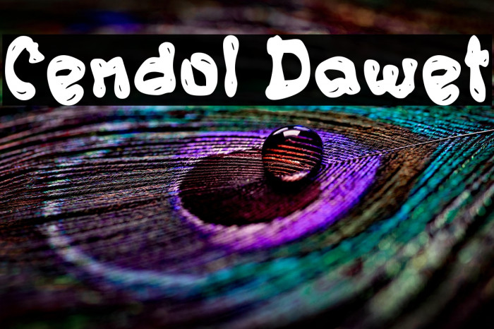 Cendol Dawet Example 2