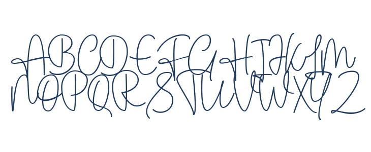 Cendolita Script Free Uppercase