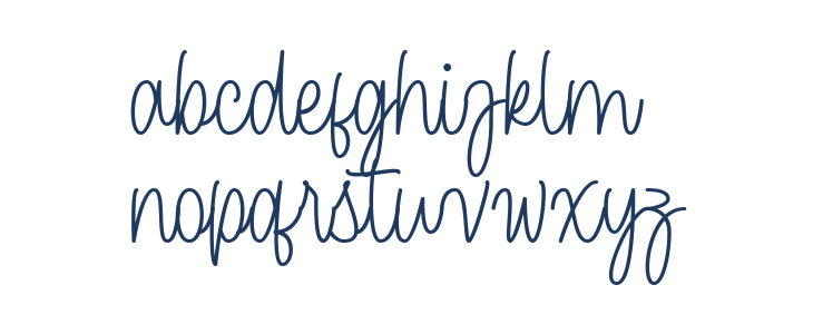 Cendolita Script Free Lowercase