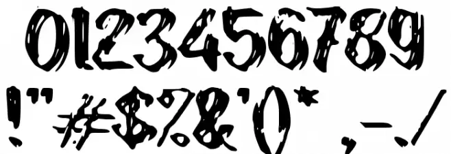 Cengkeh Font OTHER CHARS