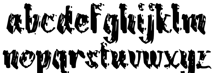 Cengkeh Font LOWERCASE