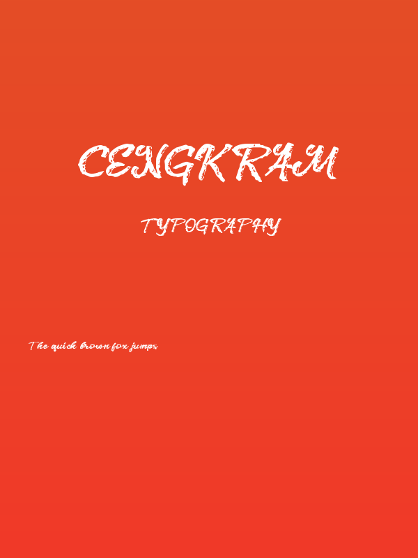 Cengkram Poster
