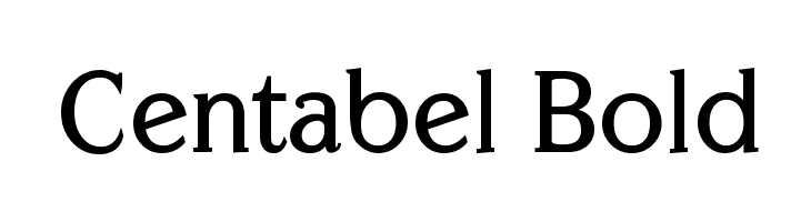 Centabel Bold  Free Fonts Download