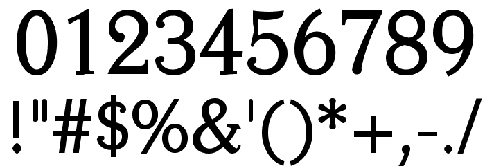 Centabel Bold Font OTHER CHARS