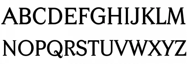 Centabel Bold フォント 大文字