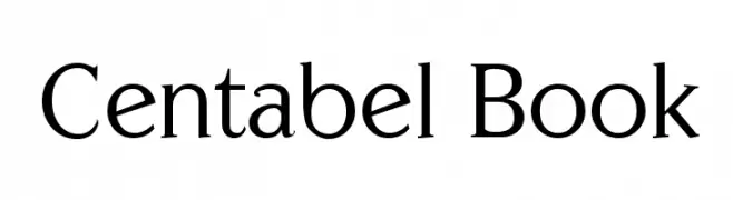 Centabel Book  Free Fonts Download