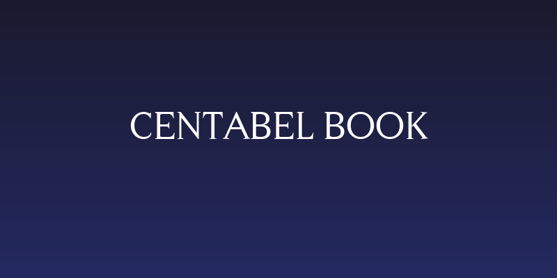 Centabel Book Social Header