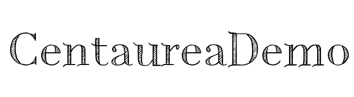 CentaureaDemo  font caratteri gratis