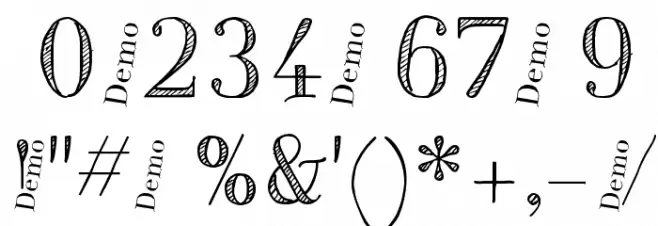 CentaureaDemo Font OTHER CHARS