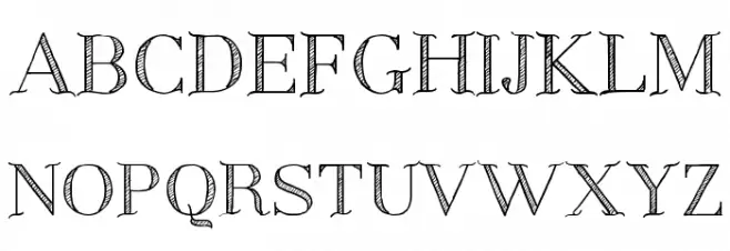 CentaureaDemo フォント 大文字
