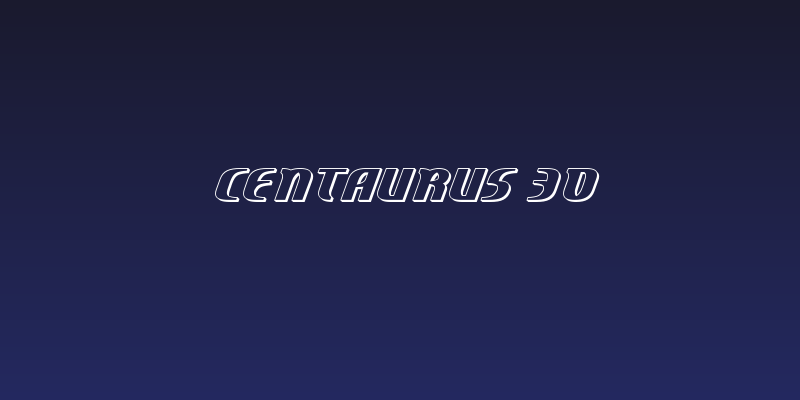 Centaurus 3D Social Header