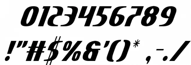 Centaurus Condensed Font OTHER CHARS