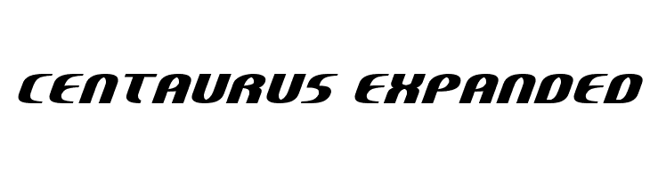Centaurus Expanded  Frei Schriftart Herunterladen