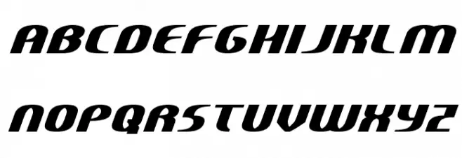 Centaurus Expanded Schriftart Kleinbuchstaben