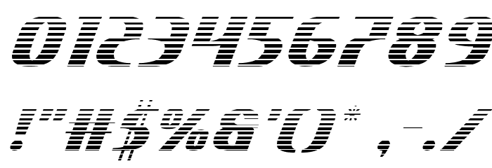Centaurus Gradient Font OTHER CHARS