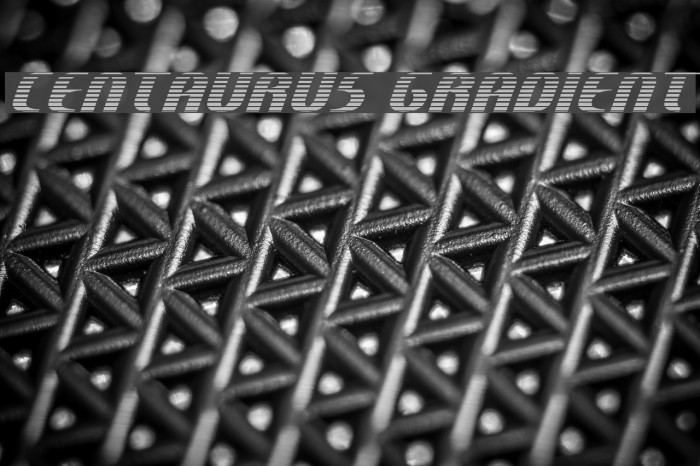 Centaurus Gradient Font examples