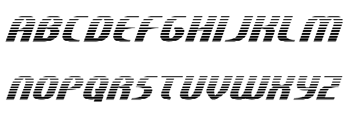 Centaurus Gradient Font LOWERCASE