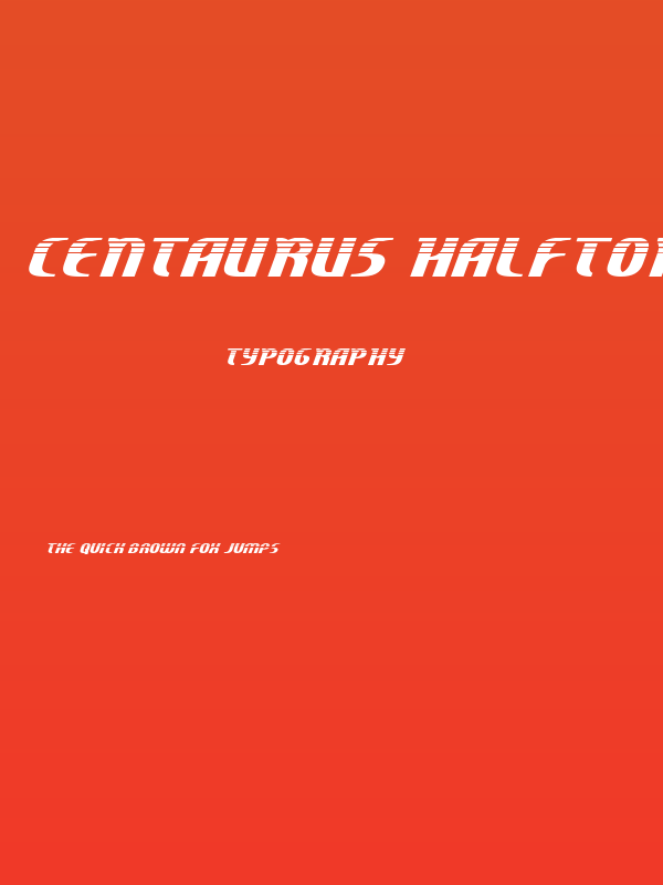 Centaurus Halftone Poster