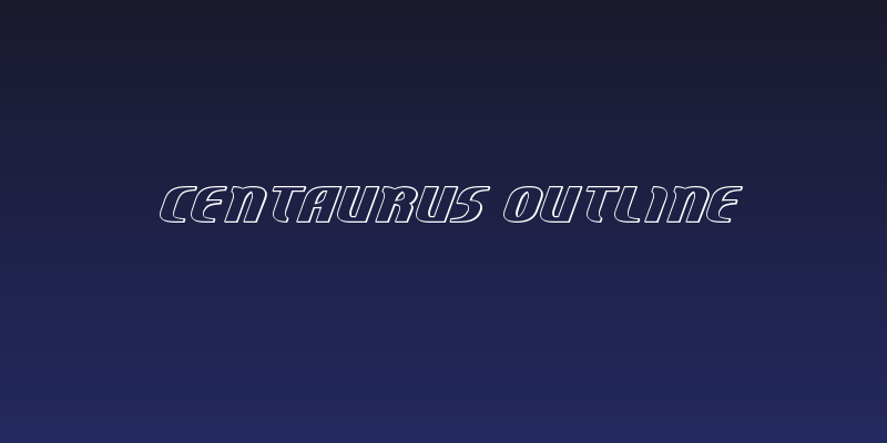 Centaurus Outline Social Header