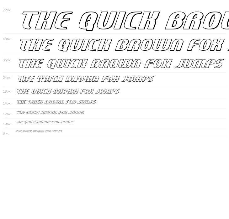 Centaurus Outline Waterfall