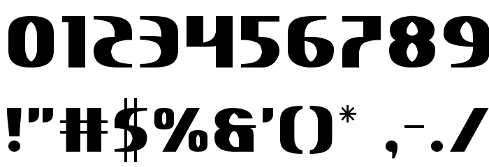 Centaurus Straight Font OTHER CHARS