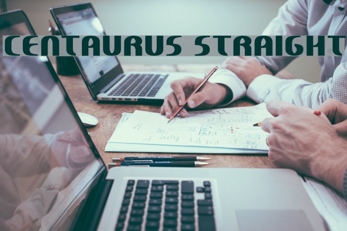 Centaurus Straight Font examples