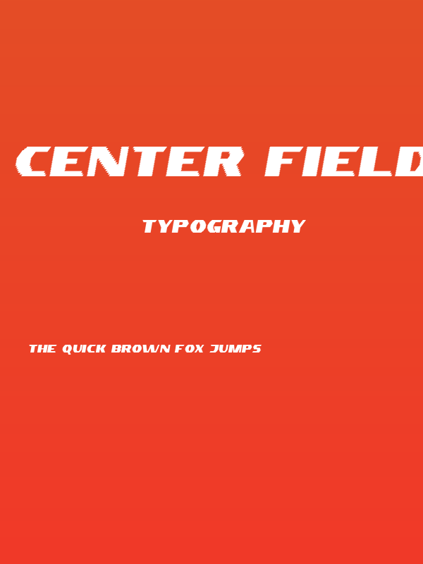 Center Fielder Demo Poster