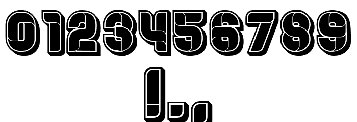 Center Regular Font OTHER CHARS