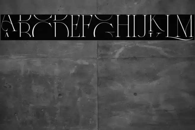 CentersGeorge-Regular Font examples