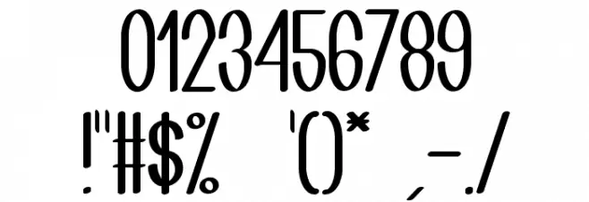 Centi Font OTHER CHARS