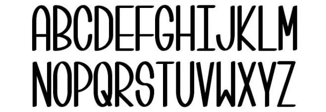 Centi Font LOWERCASE