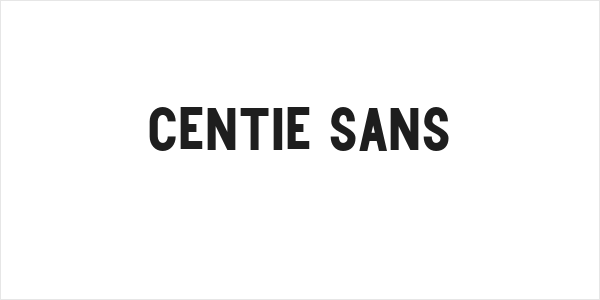 Centie Sans Logo