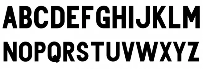 Centie Sans Schriftart Groß