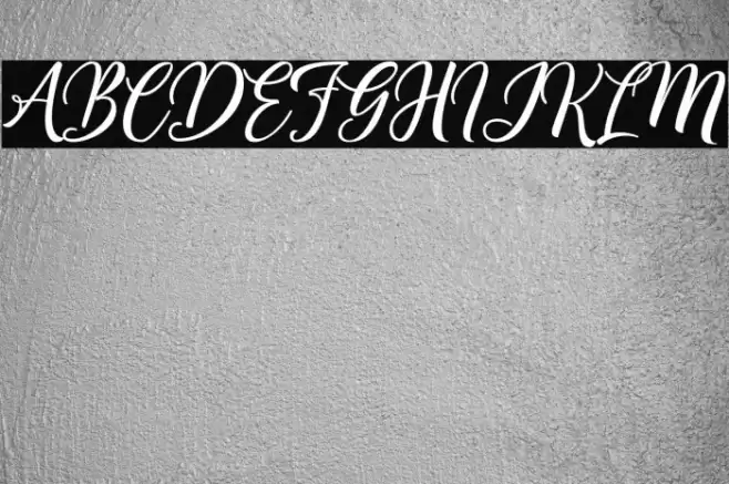 Centie Script Personal Use Font examples